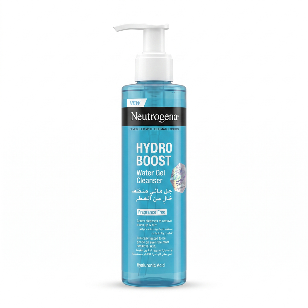 [SANA-047] غسول وجه نيتروجينا — Neutrogena Hydro Boost Water Gel Cleanser Fragrance Free — 200ml