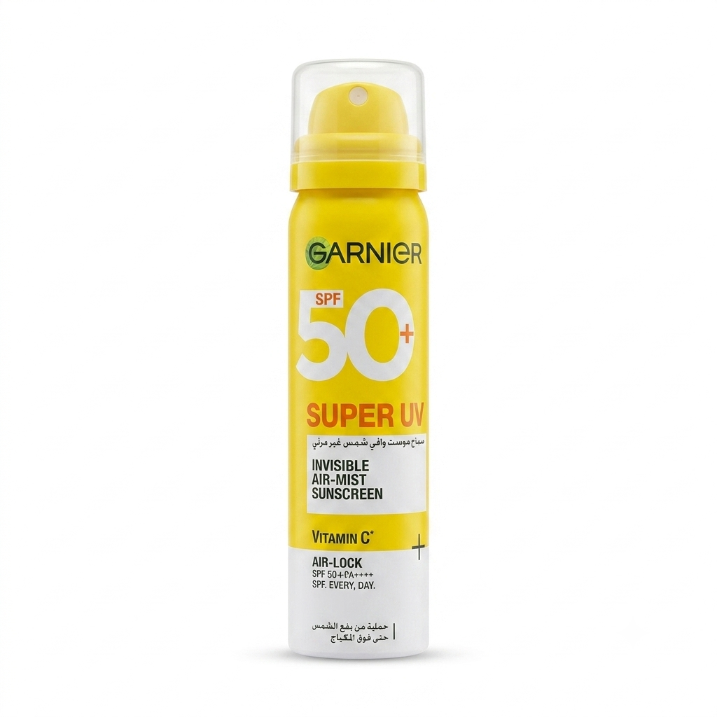 [SANA-058] واقي شمس غارنييه — Garnier Super UV Invisible Air-Mist SPF50+ — 75ml