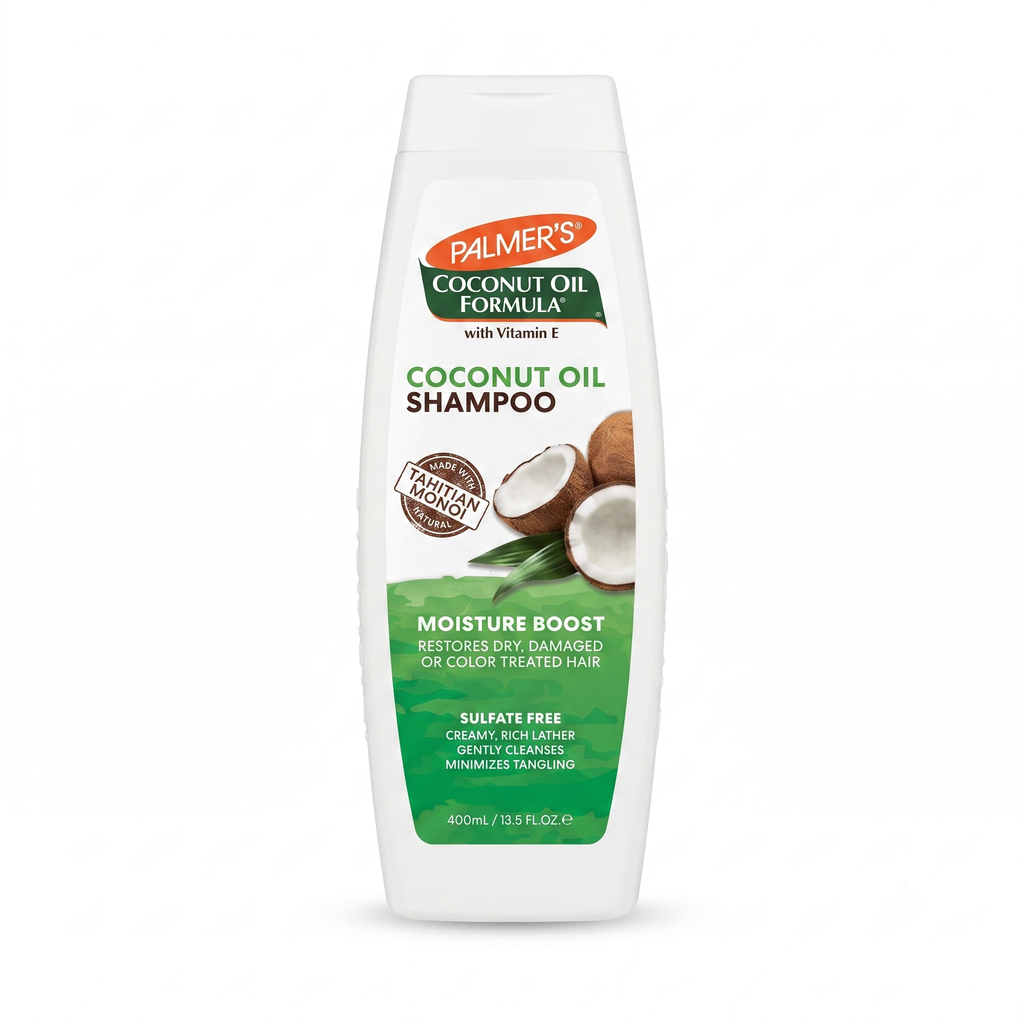 [SANA-122] شامبو بالمرز بزيت جوز الهند — Palmer's Coconut Oil Formula Moisture Boost Shampoo — 400ml