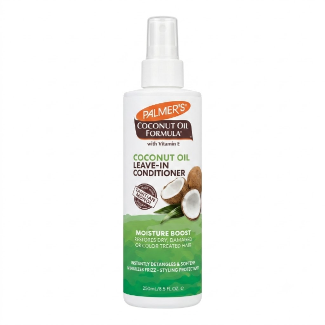 [SANA-124] بلسم يترك على الشعر بالمرز بزيت جوز الهند — Palmer's Coconut Oil Formula Moisture Boost Leave-In Conditioner — 250ml
