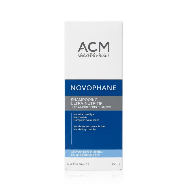 [SANA-133] شامبو نوفوفان المغذي للشعر الجاف — ACM Novophane Ultra-Nourishing Shampoo — 200ml