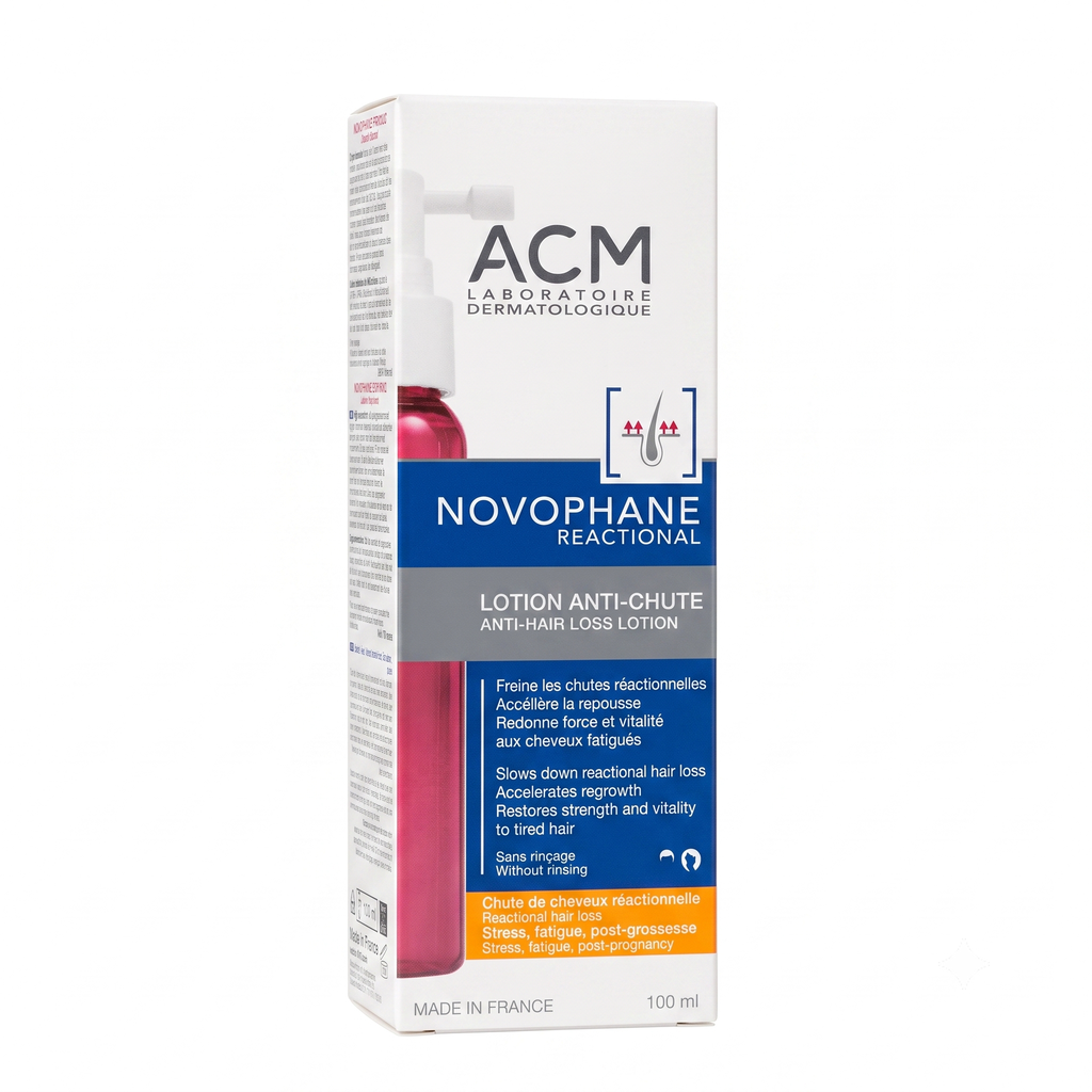 [SANA-138] لوشن نوفوفان رياكشنال لتساقط الشعر التفاعلي — ACM Novophane Reactional Anti-Hair Loss Lotion — 100ml