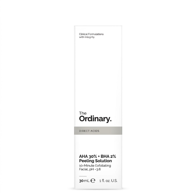 [SANA-142] محلول تقشير ذا أورديناري — The Ordinary AHA 30% + BHA 2% Peeling Solution — 30ml