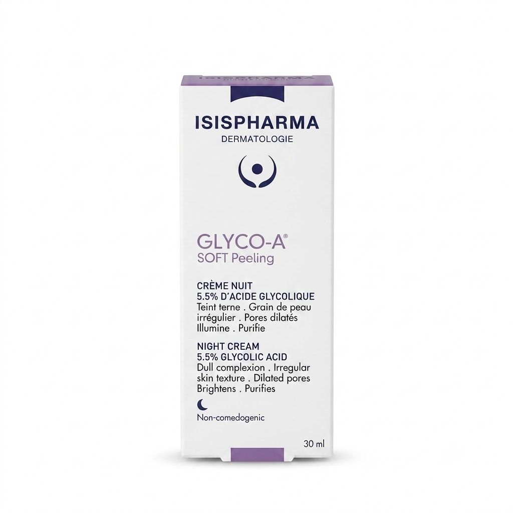 [SANA-154] مقشر ليلي إيزيس فارما — ISISPHARMA Glyco-A Soft Peeling 5.5% Glycolic Acid — 30ml