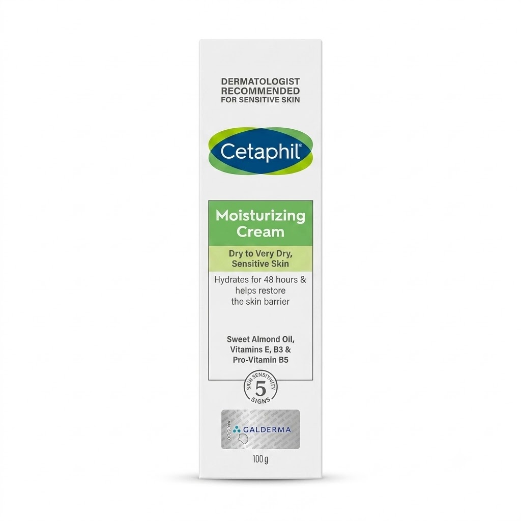 [SANA-166] كريم مرطب سيتافيل — Cetaphil Moisturizing Cream — 100g
