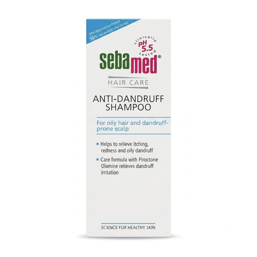 [SANA-175] شامبو سيباميد المضاد للقشرة للشعر الدهني — Sebamed Anti-Dandruff Shampoo — 200ml