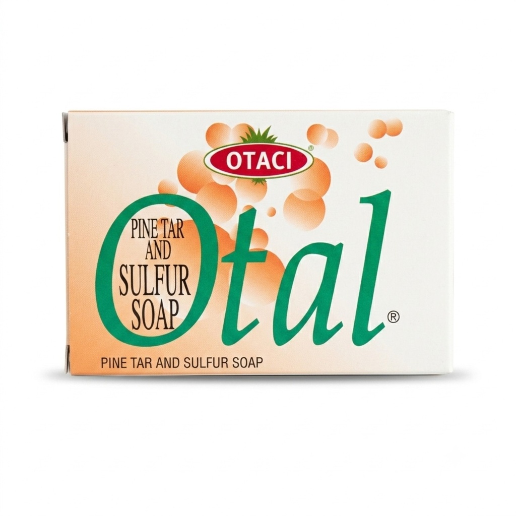 [SANA-183] صابونة أوتاجي بقطران الصنوبر والكبريت — Otacı Pine Tar and Sulfur Soap