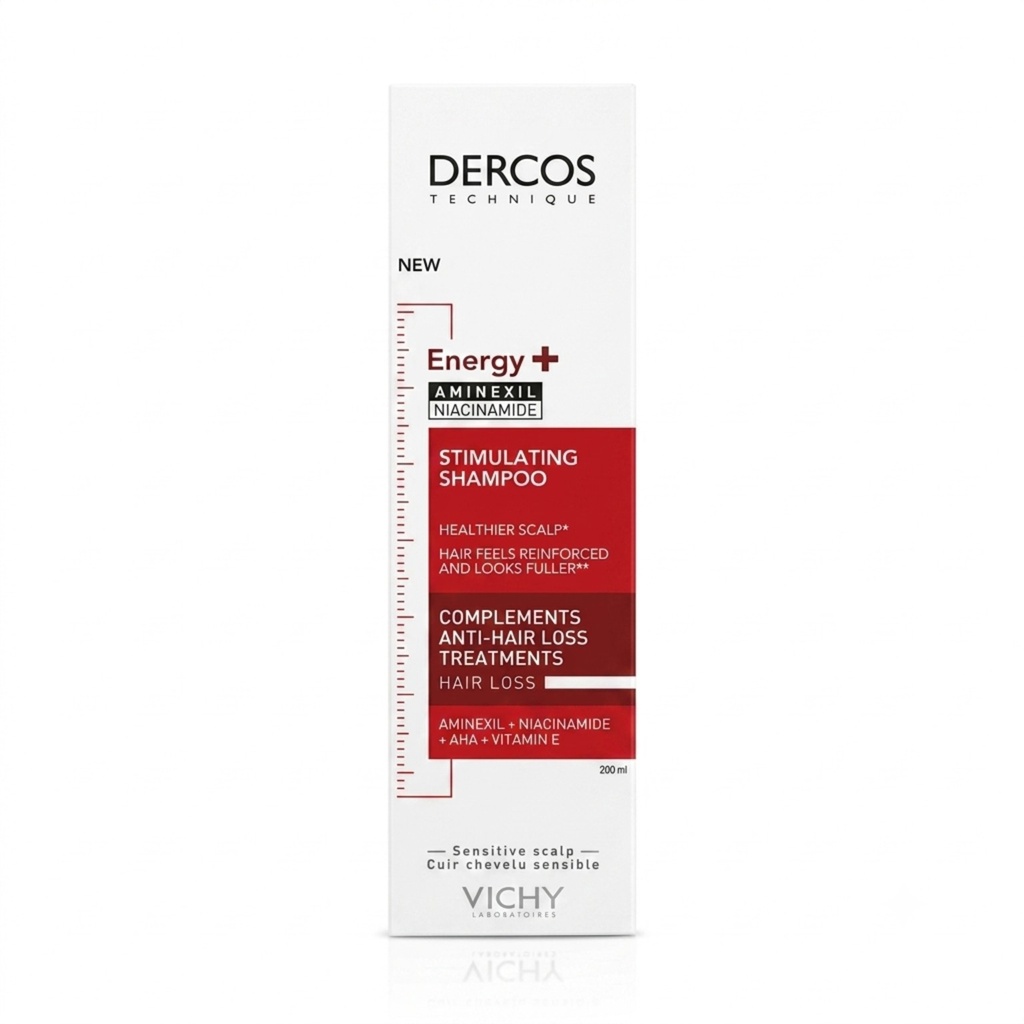 [SANA-201] شامبو فيشي المنشط للشعر — Vichy Dercos Energy+ Stimulating Shampoo — 200ml
