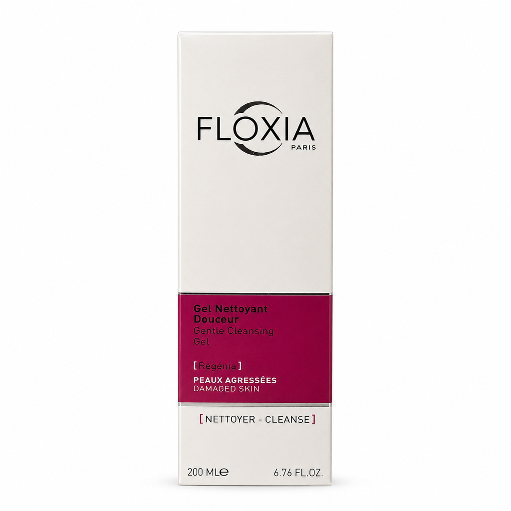 [SANA-017] غسول فلوكسيا — FLOXIA Gentle Cleansing Gel [Regenia] – Damaged Skin — 200ml