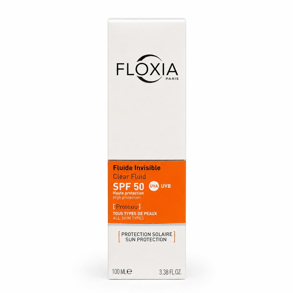 [SANA-019] واقي شمس فلوكسيا — FLOXIA Clear Fluid SPF50 — 100ml