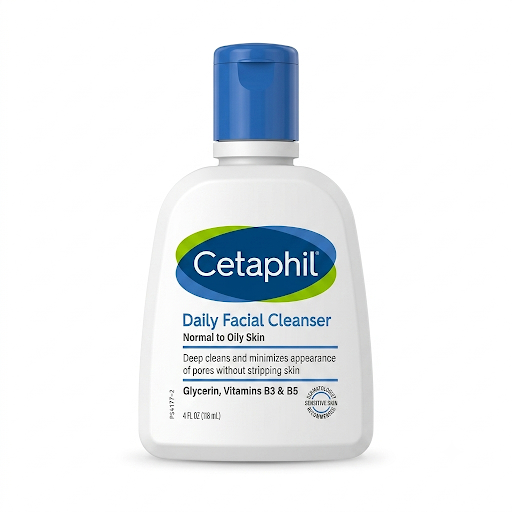 [SANA-028] غسول وجه سيتافيل — Cetaphil Daily Facial Cleanser — 118ml