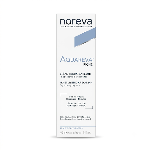 [SANA-030] مرطب وجه نوريفا — Noreva Aquareva Riche Moisturizing Cream 24H — 40ml