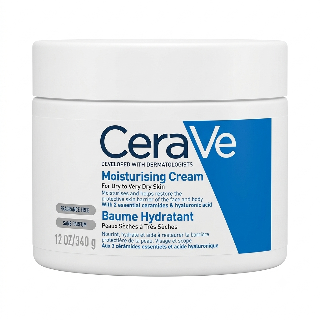 [SANA-034] مرطب وجه سيرافي — CeraVe Moisturising Cream — 340g