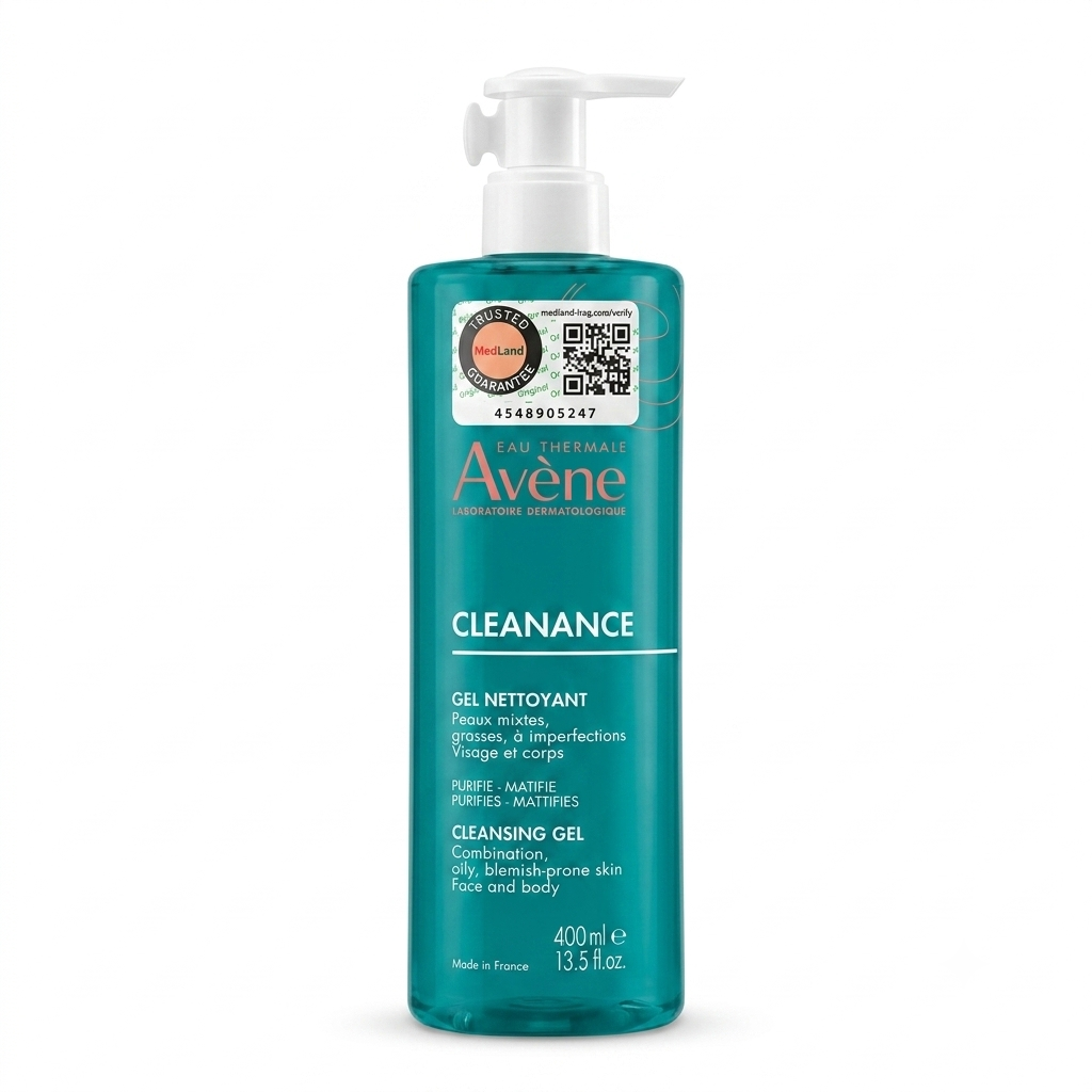 [SANA-045] غسول وجه أفين — Avene Cleanance Cleansing Gel — 400ml
