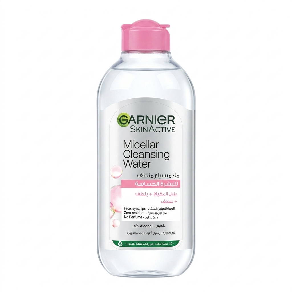 [SANA-059] ماء ميسيلار غارنييه — Garnier SkinActive Micellar Cleansing Water Sensitive Skin — 400ml
