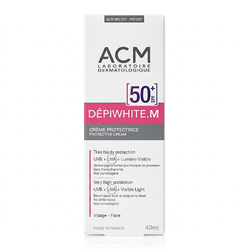 [SANA-061] واقي شمس ACM — ACM Dépiwhite.M Protective Cream SPF50+ — 40ml