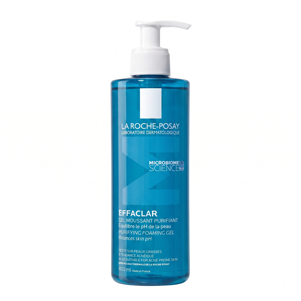 [SANA-073] غسول وجه لاروش بوزيه — La Roche-Posay Effaclar Purifying Foaming Gel — 400ml