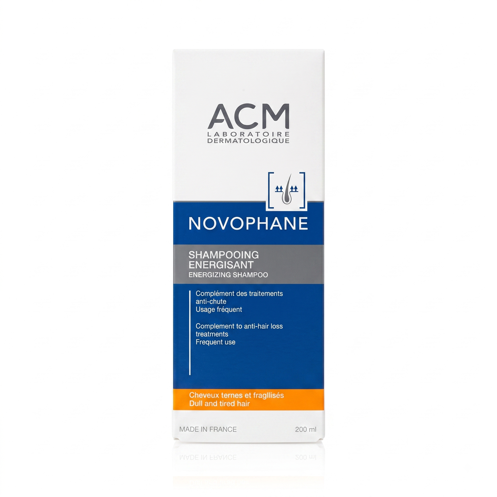 [SANA-082] شامبو ACM — ACM Novophane Energizing Shampoo – Dull & Tired Hair — 200ml