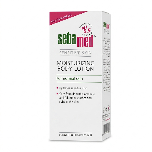 [SANA-092] مرطب جسم سيباميد — Sebamed Sensitive Skin Moisturizing Body Lotion – Normal Skin — 200ml