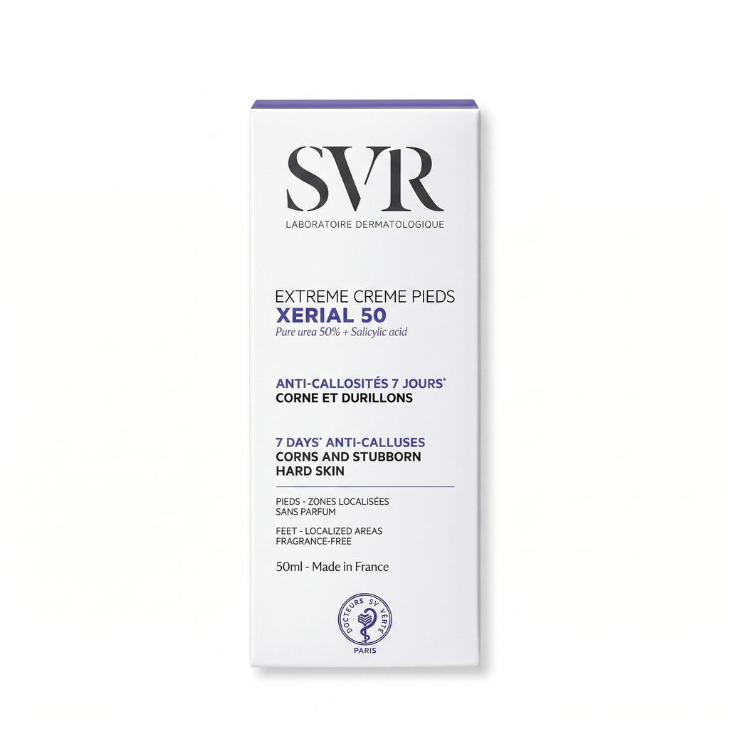 [SANA-095] كريم قدمين SVR — SVR XERIAL 50 Extreme Crème Pieds — 50ml