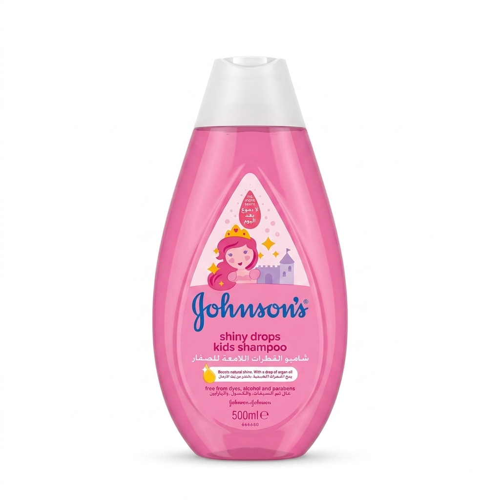 [SANA-098] عناية أطفال جونسون — Johnson's Shiny Drops Kids Shampoo — 500ml
